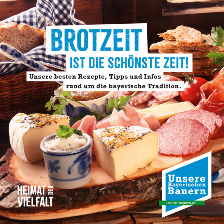 Broschüre “Brotzeit ist die schönste Zeit” Shop Unsere Bayerischen