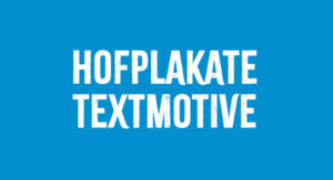 Hofplakate Textmotive